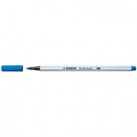 PENNARELLI STABILO PEN68 BRUSH BLU SCURO