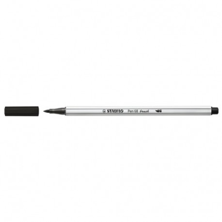 PENNARELLI STABILO PEN68 BRUSH NERO