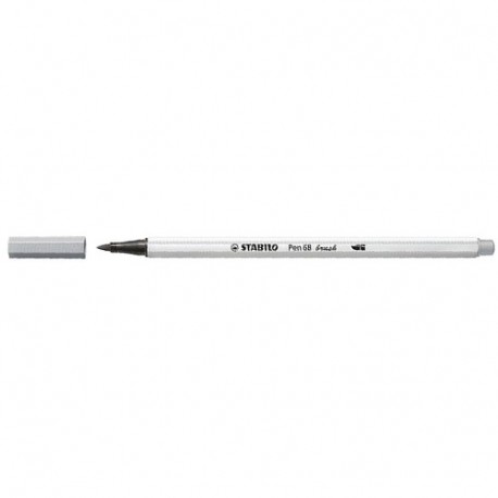 PENNARELLI STABILO PEN68 BRUSH GRIGIO