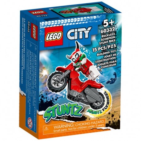 LEGO CITY STUNT BIKE SCORPIONE SPERICOLA