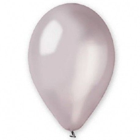 PALLONCINI MEDI METAL ARG. 26CM 25PZ