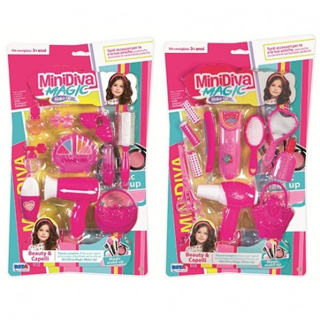 SET ACC. MINIDIVA BEAUTY C/FHON  - 11085