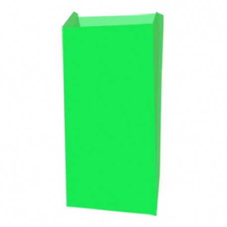 SACCHETTO PER ALIMENTI VERDE L14X28CM
 -