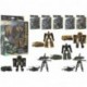 TRAXFIGURE ROBOT >VEICOLO MILITARE 6ASS