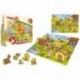 PUZZLE 2 FATTORIA 55PZ 5 FORME 63X43CM