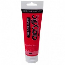 TEMPERA ACRILICA GRADUATE 120ML VERMIGLI