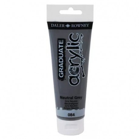 TEMPERA ACRILICA GRADUATE 120ML GRIGIO N