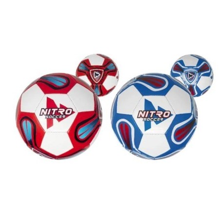 PALLONE CALCIO NITRO CUOIO S5 GONFIO  -