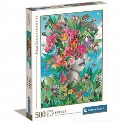 CLEM PUZZLE 500 HEAD IN THE JUNGLE -