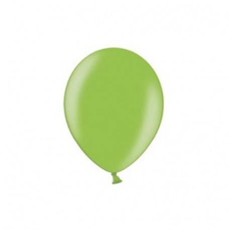 PALLONCINI VERDE MELA METAL 10" (CONF10P