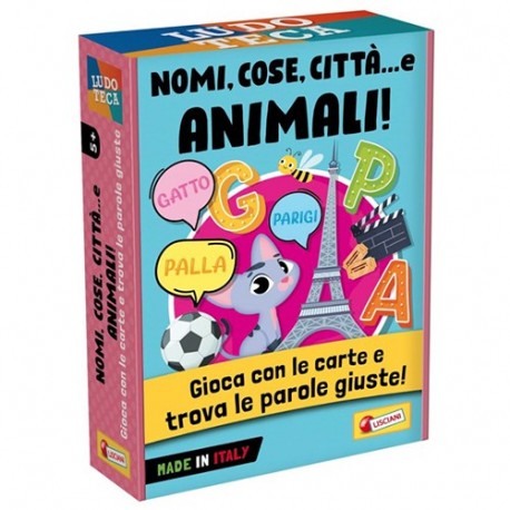 LISC. GIOCO NOMI COSE CITTA' ..E ANIMALI