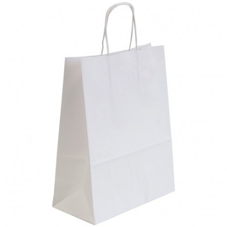 SHOPPER IN CARTA 36X12X41CM BIANCA  -