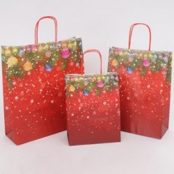 BORSA IN CARTA NATALE 20X25X20CM - SDN20