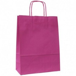 BORSA IN CARTA 26X12X36CM ROSA -