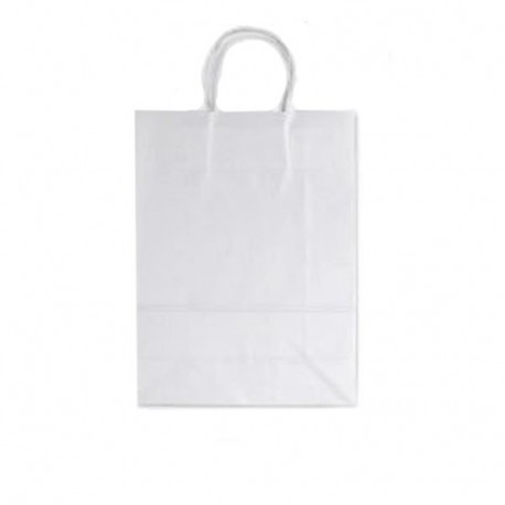 SHOPPER 16X8X21CM BIANCO -