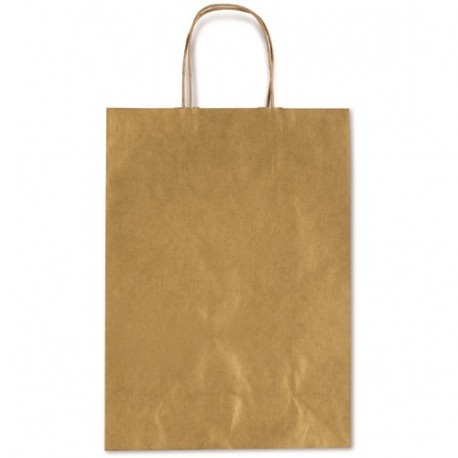 SHOPPER T/U 16X8X21CM GOLD - SDF16553