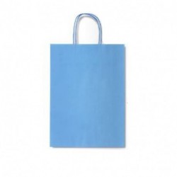 SHOPPER T/U 22X10X27CM CELESTE -