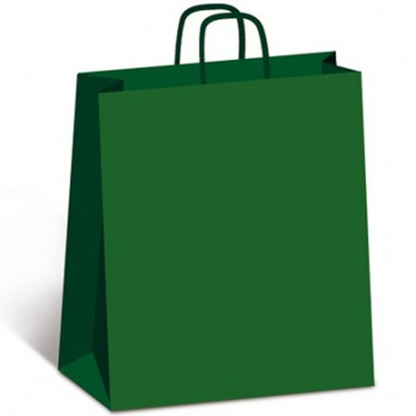 SHOPPER T/U 26X12X36CM VERDE PINO  -