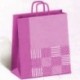 SHOPPER T/U 16X8X21CM ROSA DISEGNATA