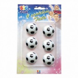 CANDELE CALCIO 6PZ - CC43001