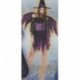 COSTUME STREGA CON LE ALI - 25886M