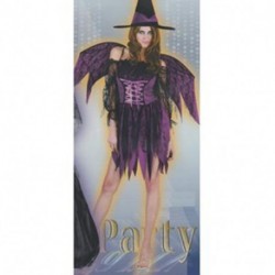 COSTUME STREGA CON LE ALI - 25886M