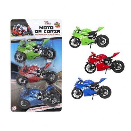 BOY MOTO DA CORSA  3PZ BL - 28095