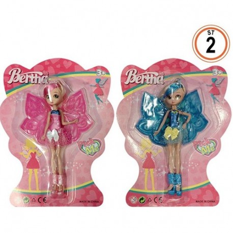 GIRL FASCHION DOLLS BAMBOLA BL  - 66422