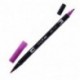 PENNARELLO 2 PUNTE DUAL BRUSH PURPLE