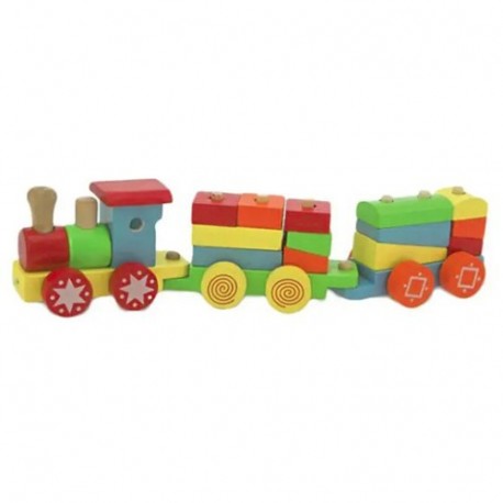 TRENINO  PUZZLE LEGNO - 40150