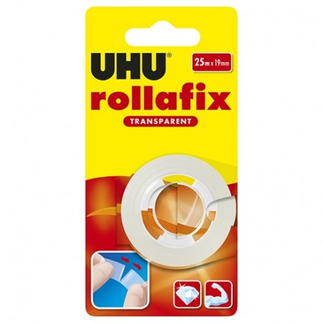 ADESIVO ROLLAFIX UHU 25MX19MM - D1712