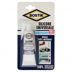 BOSTIK UNIVERSALE SILICONETRASP. 60ML