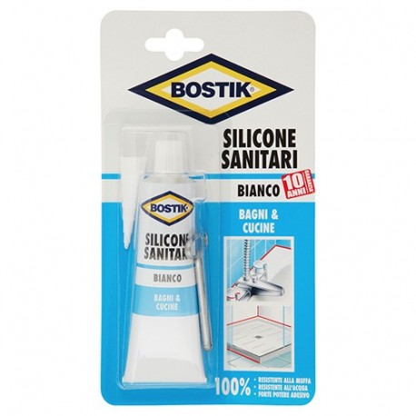 BOSTIK UNIVERSALE SILICONE  BIANCO 60ML