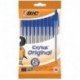 PENNE CRISTAL BLU P/M BIC POUCH 10PZ