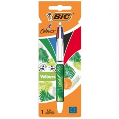 PENNA 4 COLORI VELOURS BIC BLISTER