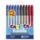 PENNE CARIOCA FIORELLA 3 COLORI 10PZ BL.