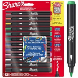 PENNARELLI 12PZ SHARPIE CREATIVE MARKERS