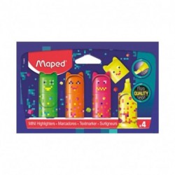 EVIDENZIATORI 4PZ  MAPED POCKET - 743602