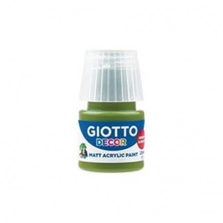 TEMPERA GIOTTO DECOR ACRYLIC 25ML VERDE