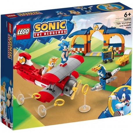 LEGO SONIC LABORATORIO DI TAILS E AEREO