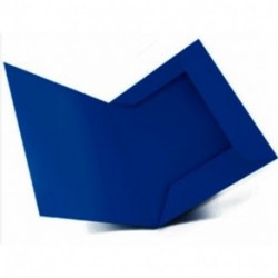 CARTELLINA BRISTOL 3L 25X35 BLU