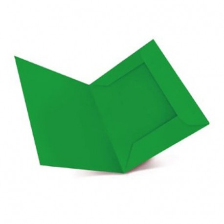 CARTELLINA BRISTOL 3L 25X35 VERDE