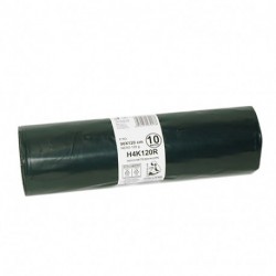 SACCHI LDPE NERO 90X120 GR120 PZ10 LT20