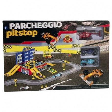 PLAYSET GARAGE CON PISTA H25 X L38 CM  -