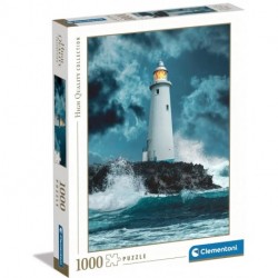 CLEM PUZZLE 1000 LIGHTOUSE IN THE STORM