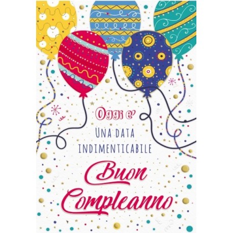 BIGLIETTO MINI COMPLEANNO - FA20064BC/48