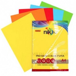 RISMA CARTA COLORATA A4 100F.80GR FORTI