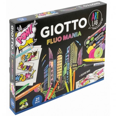 GIOTTO ART LAB FLUO MANIA - F582500